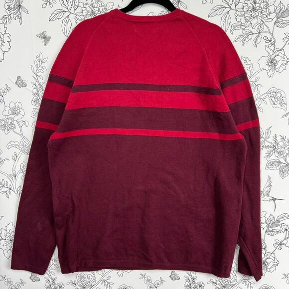 Eddie bauer red maroon sweater - Picture 2 of 6
